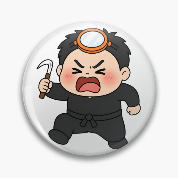 Item preview, KOREA HAENAM - Cute Chibi Character Angry Furious Sticker designed and sold by KOREA-HAENAM.