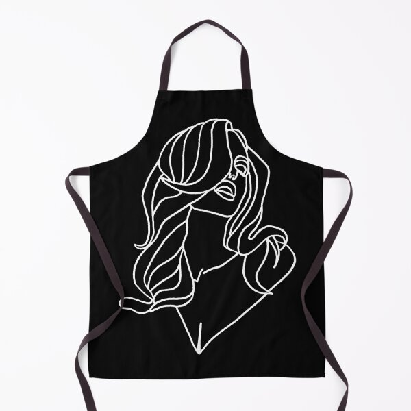 Item preview, portrait of a woman (white) designed and sold by Lagueny.
