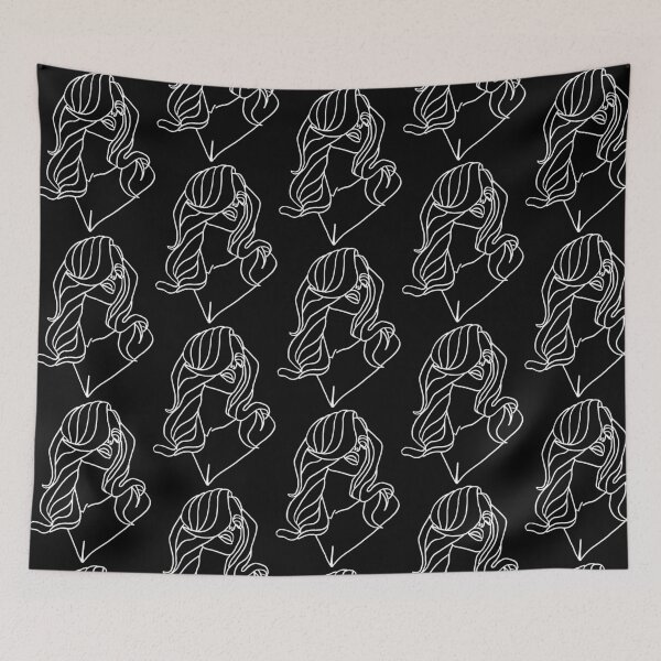 Item preview, portrait of a woman (white) designed and sold by Lagueny.