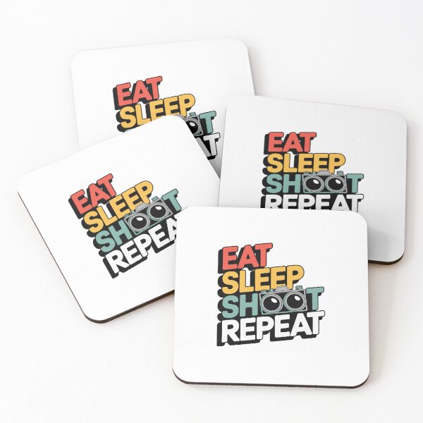 Item preview, Eat Sleep Shoot Repeat designed and sold by jkrphoto.