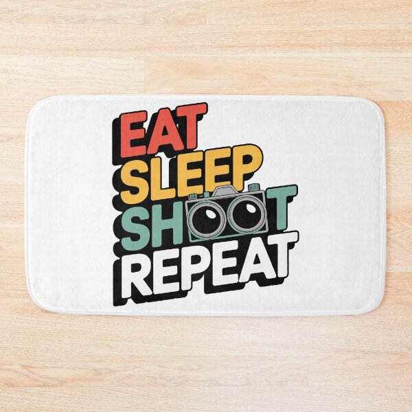 Item preview, Eat Sleep Shoot Repeat designed and sold by jkrphoto.