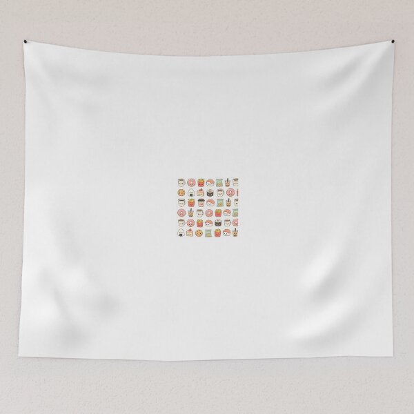 Item preview, Cute Kawaii Food Pattern T-shirt  designed and sold by TheGiggleGrid.