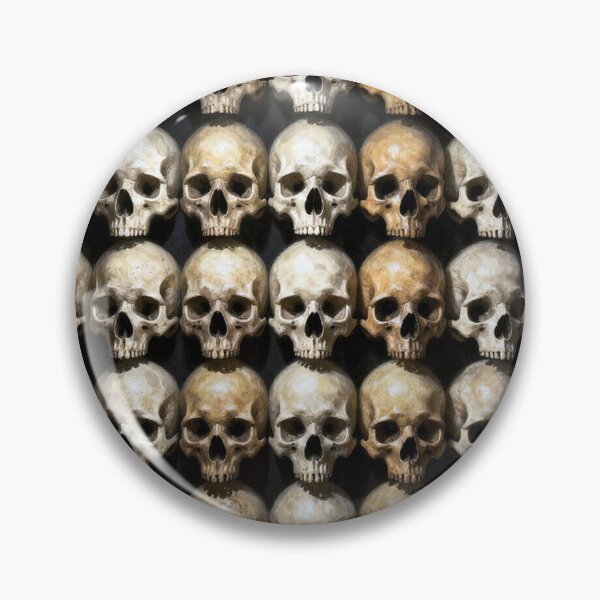 Item preview, Wall of Skulls designed and sold by TheDarkVault.