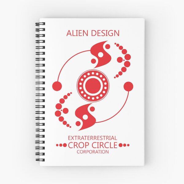Item preview, Extraterrestrial Crop Circle Corporation Alien Design 109 designed and sold by MagicEyesOnly.