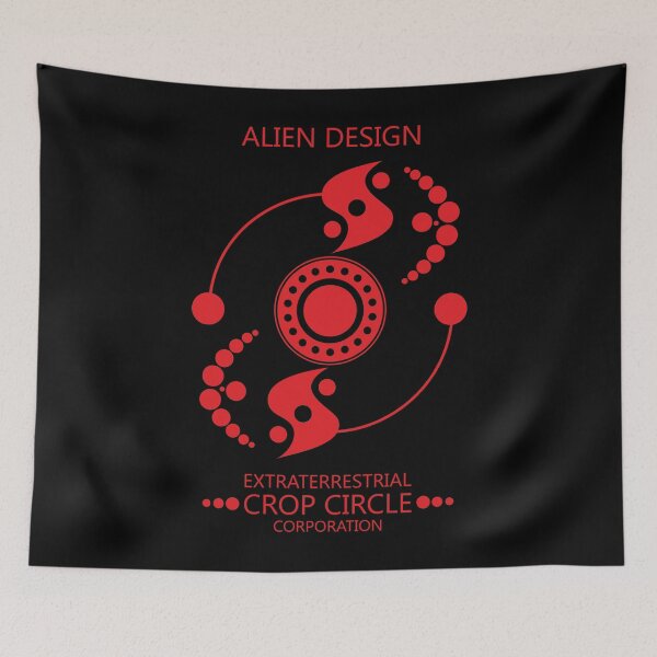 Item preview, Extraterrestrial Crop Circle Corporation Alien Design 109 designed and sold by MagicEyesOnly.