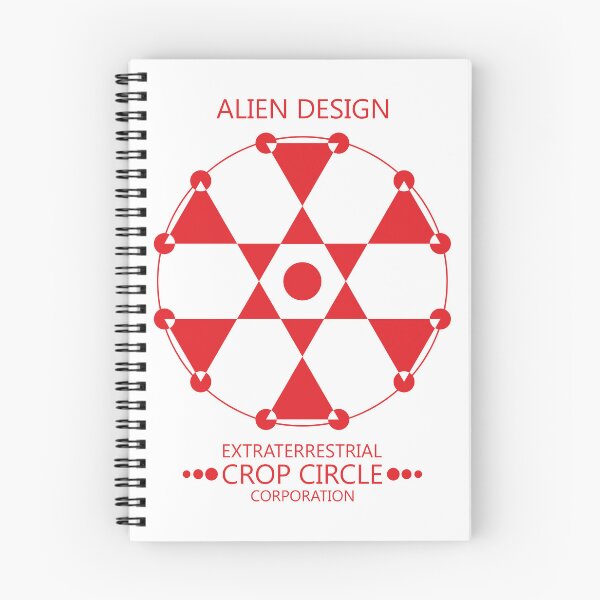 Item preview, Extraterrestrial Crop Circle Corporation Alien Design 125 designed and sold by MagicEyesOnly.