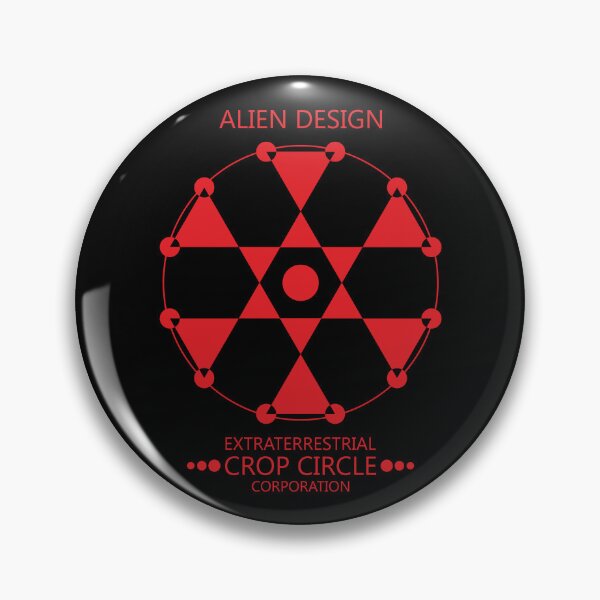 Item preview, Extraterrestrial Crop Circle Corporation Alien Design 125 designed and sold by MagicEyesOnly.