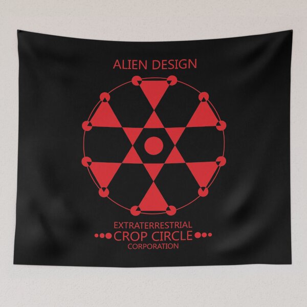Item preview, Extraterrestrial Crop Circle Corporation Alien Design 125 designed and sold by MagicEyesOnly.