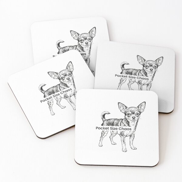 Item preview, Chihuahua Pocket Size Chaos Shirt Funny Dog Lover Gift - Breed & Mood designed and sold by PhokaPhokich.