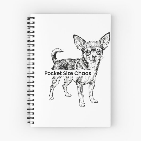 Item preview, Chihuahua Pocket Size Chaos Shirt Funny Dog Lover Gift - Breed & Mood designed and sold by PhokaPhokich.
