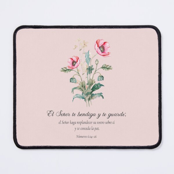 Item preview, Números 6:24–26 – El Señor te bendiga y te guarde | Bendición Bíblica Floral | Regalo Cristiano designed and sold by latiendadearyam.