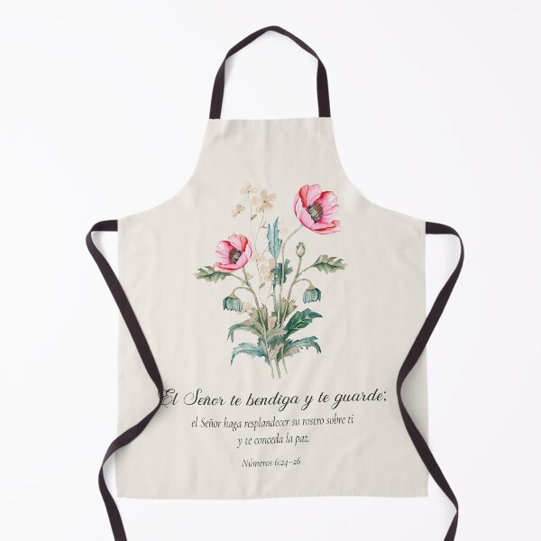 Item preview, Números 6:24–26 – El Señor te bendiga y te guarde | Bendición Bíblica Floral | Regalo Cristiano designed and sold by latiendadearyam.