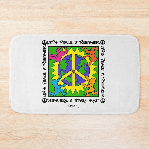 Item preview, Let’s Peace It Together 1980s KH inspired style Art designed and sold by ZERO-MIND.