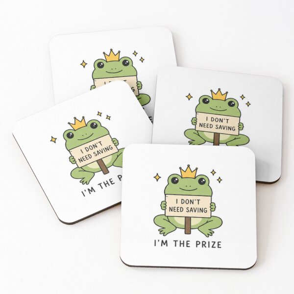 Item preview, Brave frog meme no saving designed and sold by fadeinkstudio.