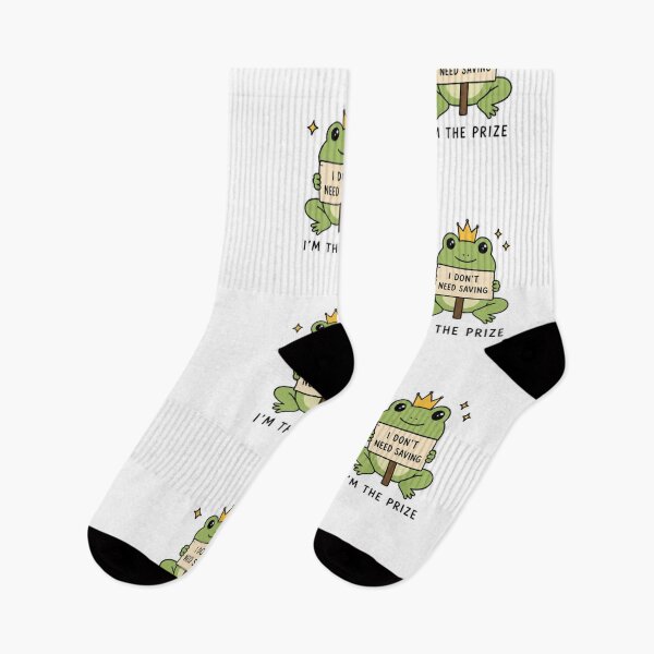 Item preview, Brave frog meme no saving designed and sold by fadeinkstudio.