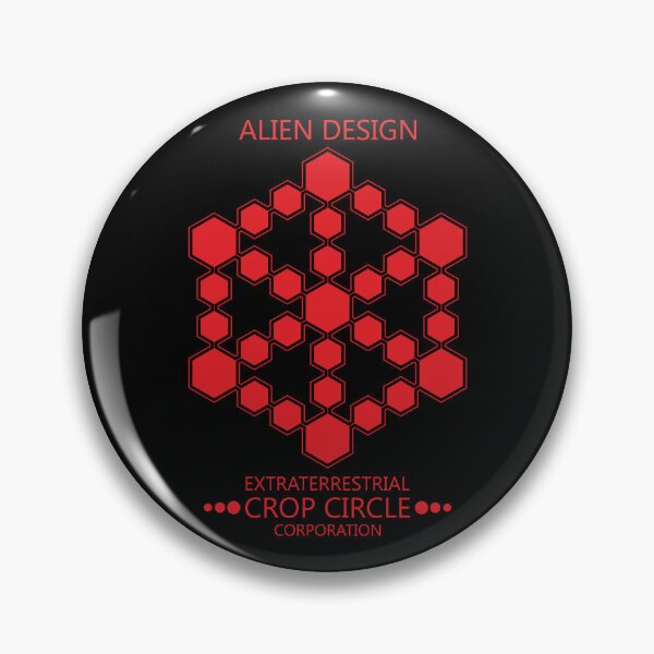 Item preview, Extraterrestrial Crop Circle Corporation Alien Design 126 designed and sold by MagicEyesOnly.