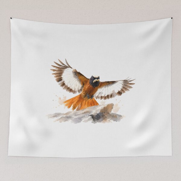 Item preview, Güldenstädt’s Redstart designed and sold by HOMETOWN86.
