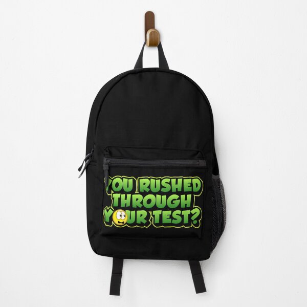 Item preview, You Rushed Through Your Test Funny Emoji Meme Design designed and sold by PROPera-design.