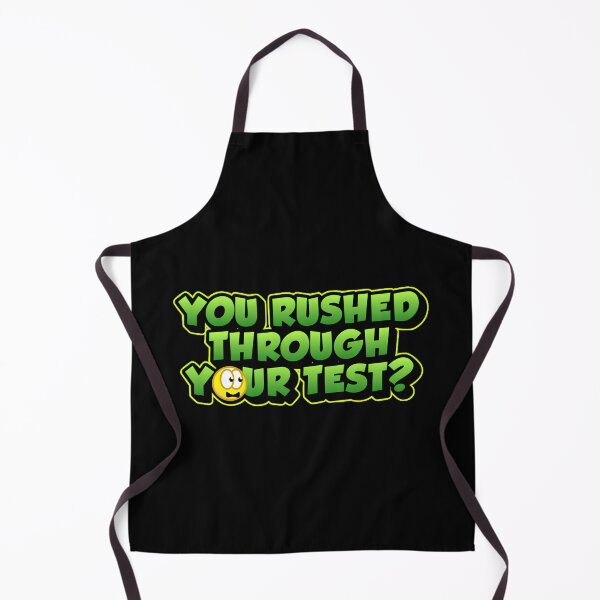 Item preview, You Rushed Through Your Test Funny Emoji Meme Design designed and sold by PROPera-design.