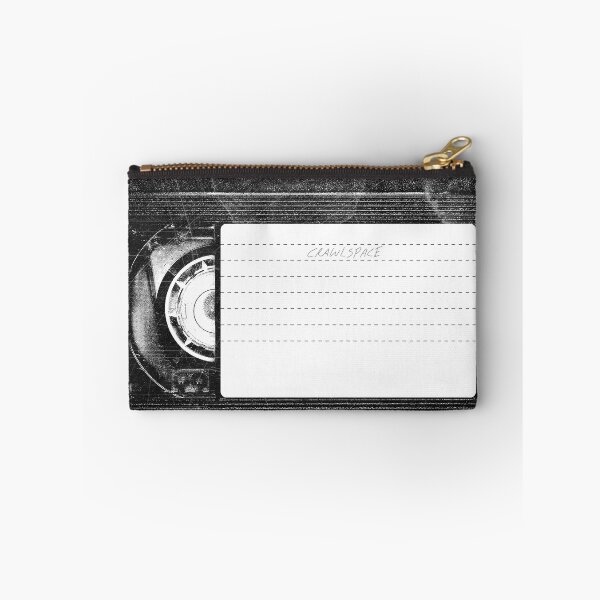 Item preview, VHS-C Tape Crawlspace Dark Analog Horror Art designed and sold by Ghoul Enterprises.