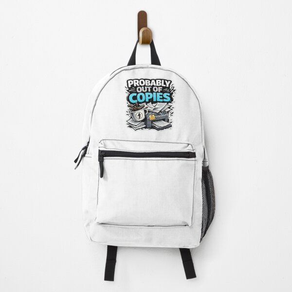 Item preview, Probably Out of Copies Funny Teacher Sticker | Classroom Humor Design designed and sold by Petringo.