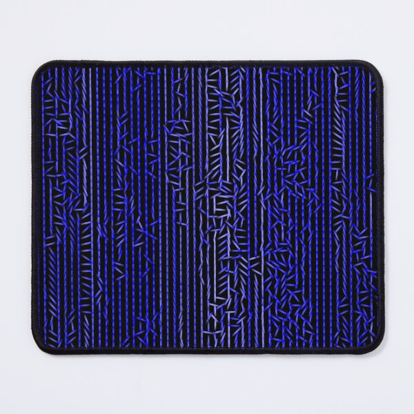 Item preview, Electric Blue Line Distortion designed and sold by ScreenPin.