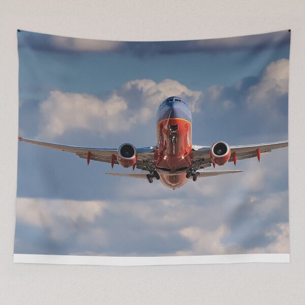 Item preview, Southwest 737 Gliding Toward DIA designed and sold by Skyframe Aviation.