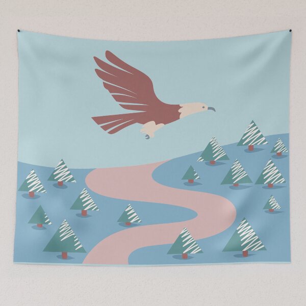 Item preview, Bald Eagle Flying designed and sold by IvysCreativityHouse.