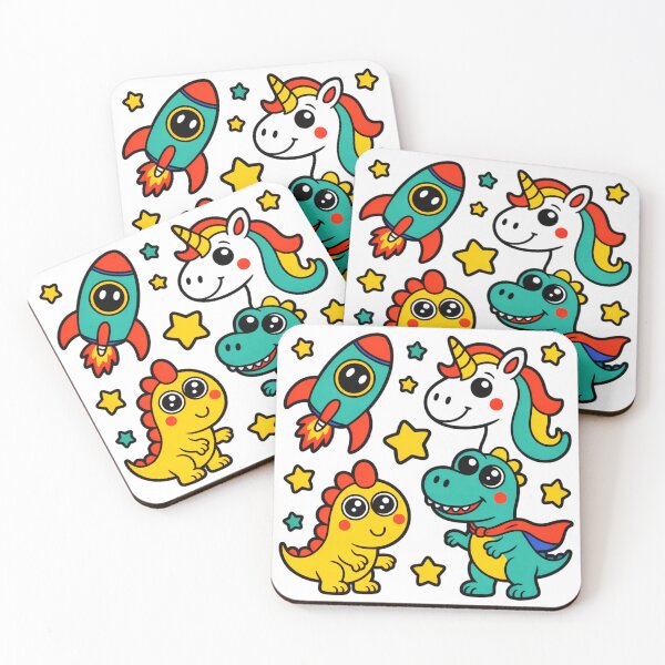 Item preview, Dinosaur Unicorn And Astronaut designed and sold by SteezeeStore.