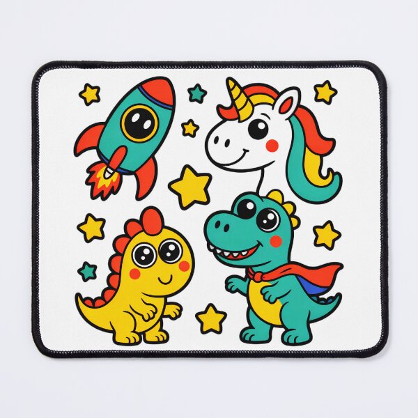Item preview, Dinosaur Unicorn And Astronaut designed and sold by SteezeeStore.