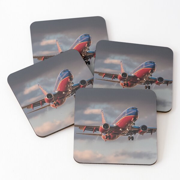 Item preview, Southwest Airlines Nearing Denver Touchdown designed and sold by Skyframe Aviation.
