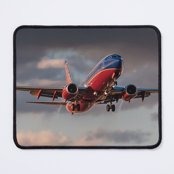 Item preview, Southwest Airlines Nearing Denver Touchdown designed and sold by Skyframe Aviation.