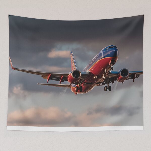 Item preview, Southwest Airlines Nearing Denver Touchdown designed and sold by Skyframe Aviation.
