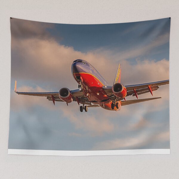 Item preview, Final Moments Before Landing Southwest 737 designed and sold by Skyframe Aviation.