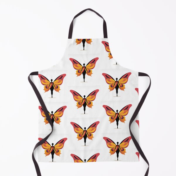 Item preview, Fiery Butterfly Woman Silhouette Artwork  designed and sold by NivyasArtistry.