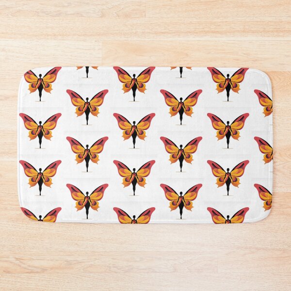 Item preview, Fiery Butterfly Woman Silhouette Artwork  designed and sold by NivyasArtistry.