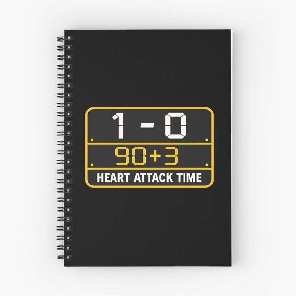 Item preview, Heart Attack Time Funny Football Scoreboard Meme 90+3 Soccer Fan FIFA Shirt designed and sold by warlistop.