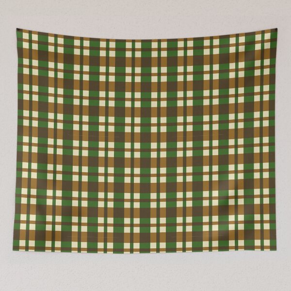 Item preview, Earth tone plaid dreamless pattern designed and sold by Bloomiastudio.