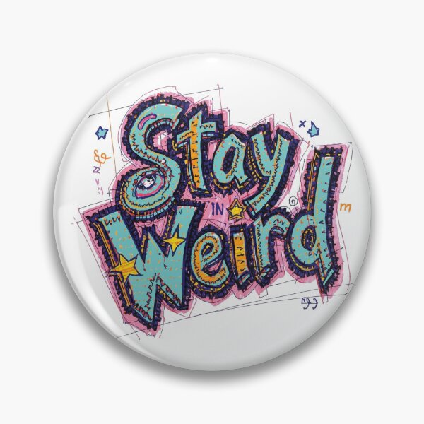 Item preview, Stay Weird Club — Streetwear designed and sold by Dhenin Studio.