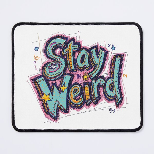 Item preview, Stay Weird Club — Streetwear designed and sold by Dhenin Studio.