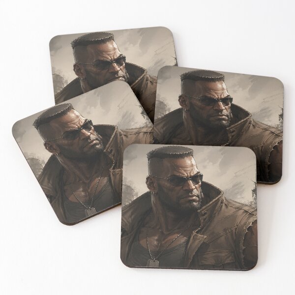 Item preview, Barret Wallace Final Fantasy 7 designed and sold by bapupa.