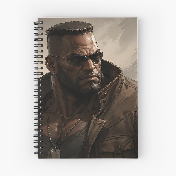 Item preview, Barret Wallace Final Fantasy 7 designed and sold by bapupa.