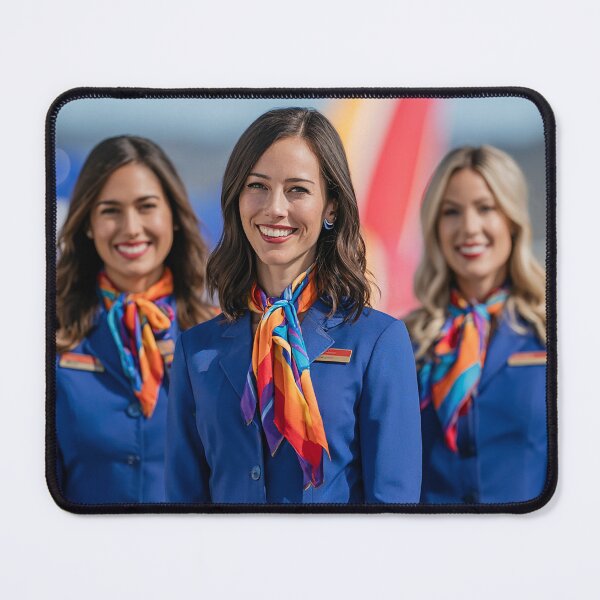 Item preview, Three Attendants Preparing Beside the 737 designed and sold by Skyframe Aviation.