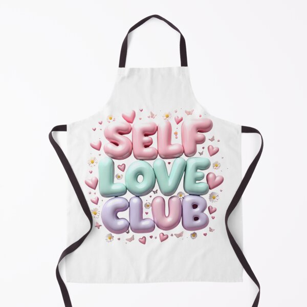 Aperçu de l'œuvre Self Love Club Citation Pastel Bubble 3D Mignon créée et vendue par JoRem47.