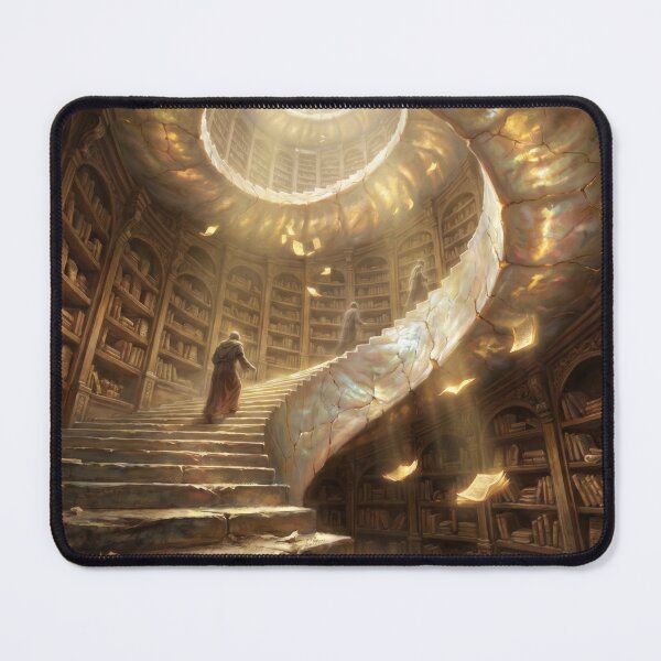Item preview, Spiral Ascent Through Ancient Tomes designed and sold by Elder's Grove Art.