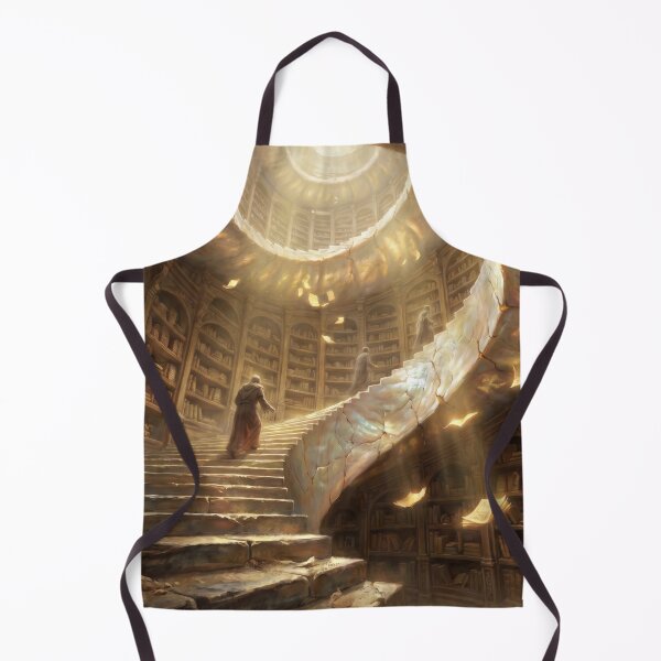 Item preview, Spiral Ascent Through Ancient Tomes designed and sold by Elder's Grove Art.