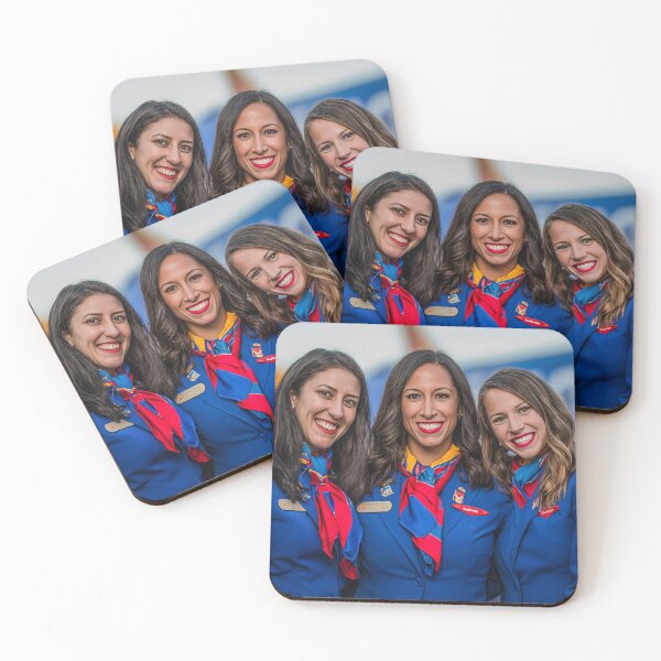 Item preview, Cabin Crew Standing by the Heart Livery Jet designed and sold by Skyframe Aviation.