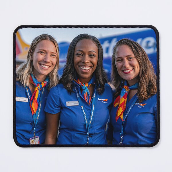 Item preview, Crew Members Gathering Before Boarding designed and sold by Skyframe Aviation.
