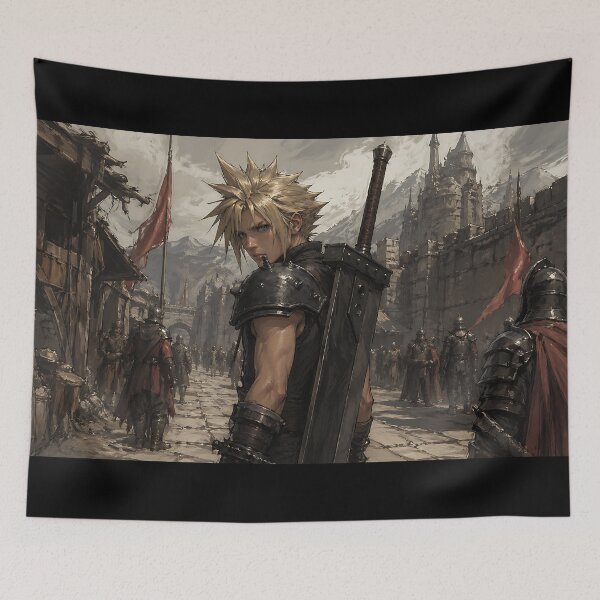 Item preview, Cloud Strife Final Fantasy 7 designed and sold by bapupa.