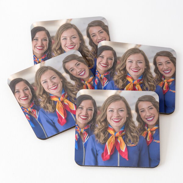 Item preview, Southwest Attendants Beside Their Boeing 737 designed and sold by Skyframe Aviation.